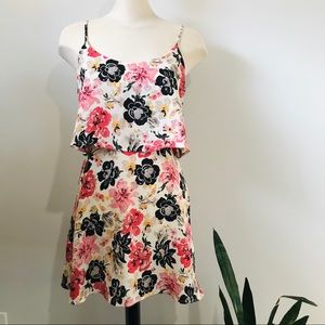 Abercrombie & Fitch Floral Layered Dress